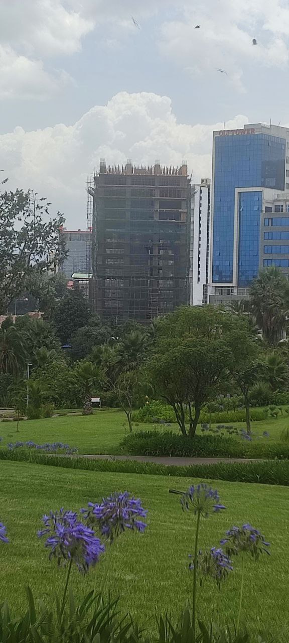 በማለቅ ላይ ያሉ አፓርትመንቶች እና የንግድ ሱቆች
