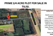 1/4 acre plot for sale at Sigona Valley Estate on Nairobi Nakuru highway, just before Tilisi-Limuru.